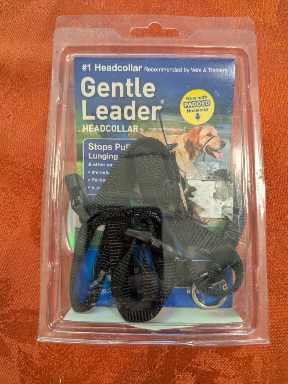 Pet Safe Gentle Leader Headcollar, No-Pull Dog Collar - Black - Size L